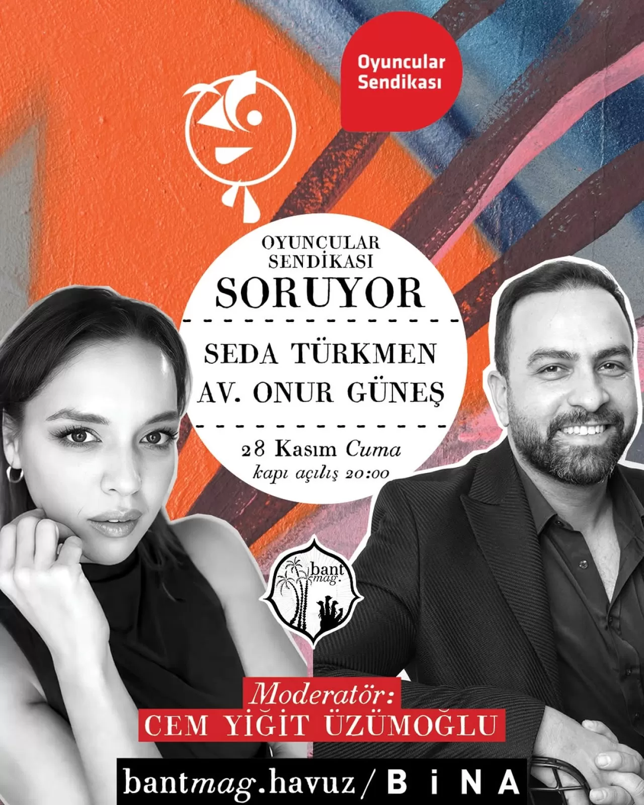 Oyuncular Sendikası ve Bant Mag. Sektör Söyleşilerini Sürdürüyor