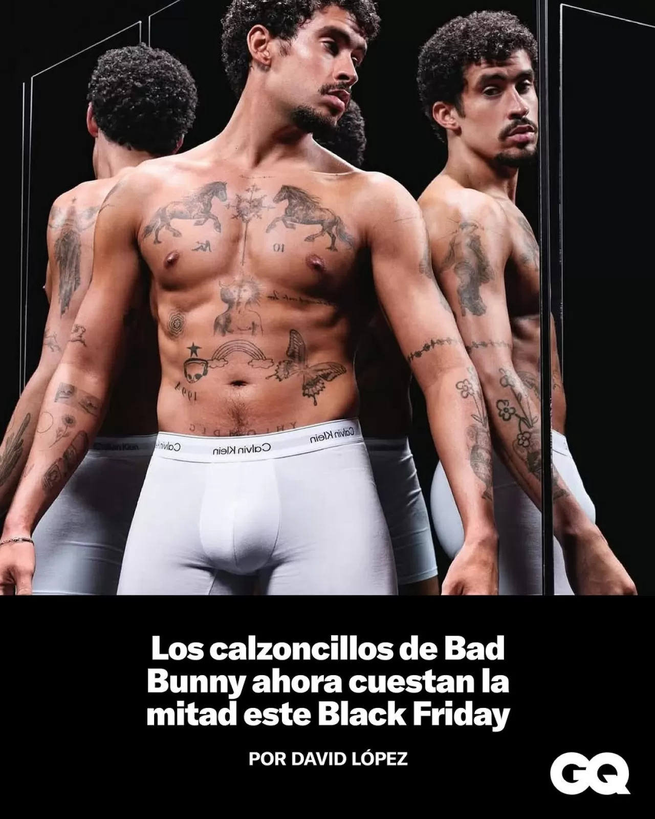 Bad Bunny'nin Calvin Klein İç Çamaşırı Koleksiyonu Amazon Black Friday'de İndirime Girdi