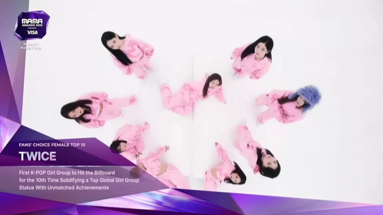 TWICE, MAMA 2025'te