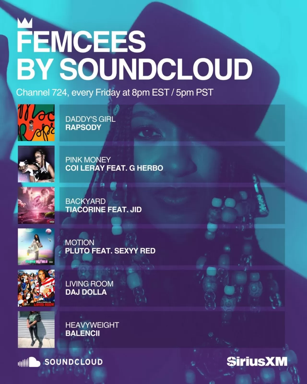 SiriusXM, Kadın Rap Sanatçılarını Öne Çıkaran