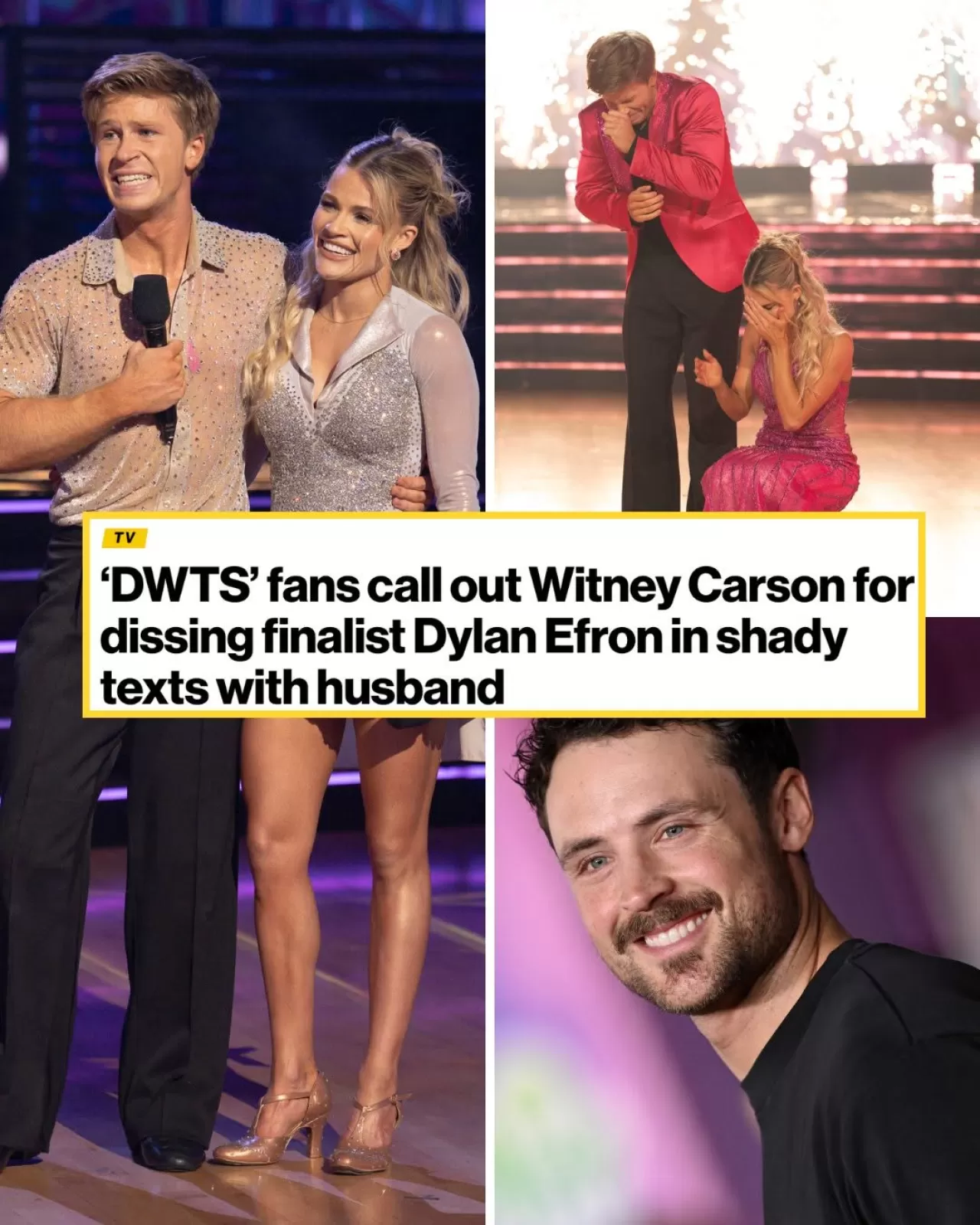 Dancing With the Stars Yarışmacısı Witney Carson'ın Sosyal Medya Paylaşımı Tartışma Yarattı