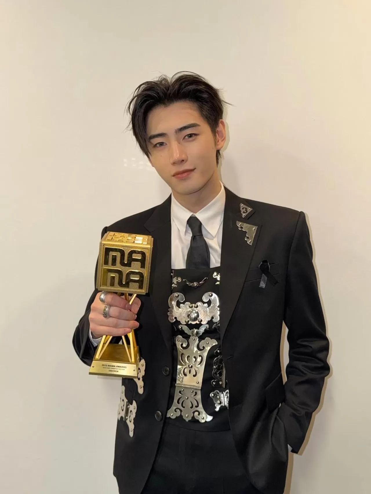 ENHYPEN'ın Sunghoon'u, Hayalini Kurduğu MAMA Ödülü İçin Hayranlarına Teşekkür Etti