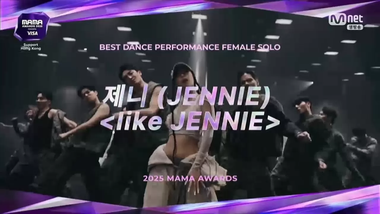 Jennie, 2025 MAMA Ödülleri'nde İki Önemli Ödülün Sahibi Oldu