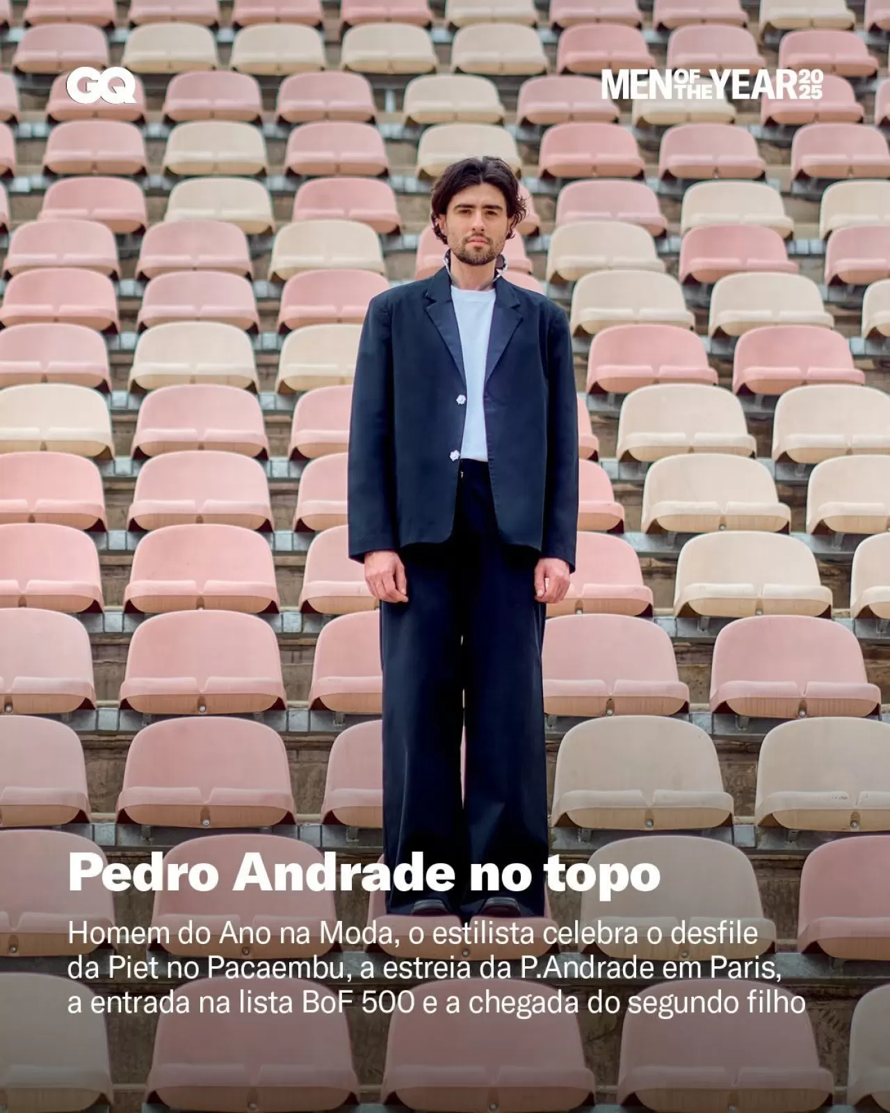 Pedro Andrade, GQ'nun Yılın Moda İnsanı Seçildi