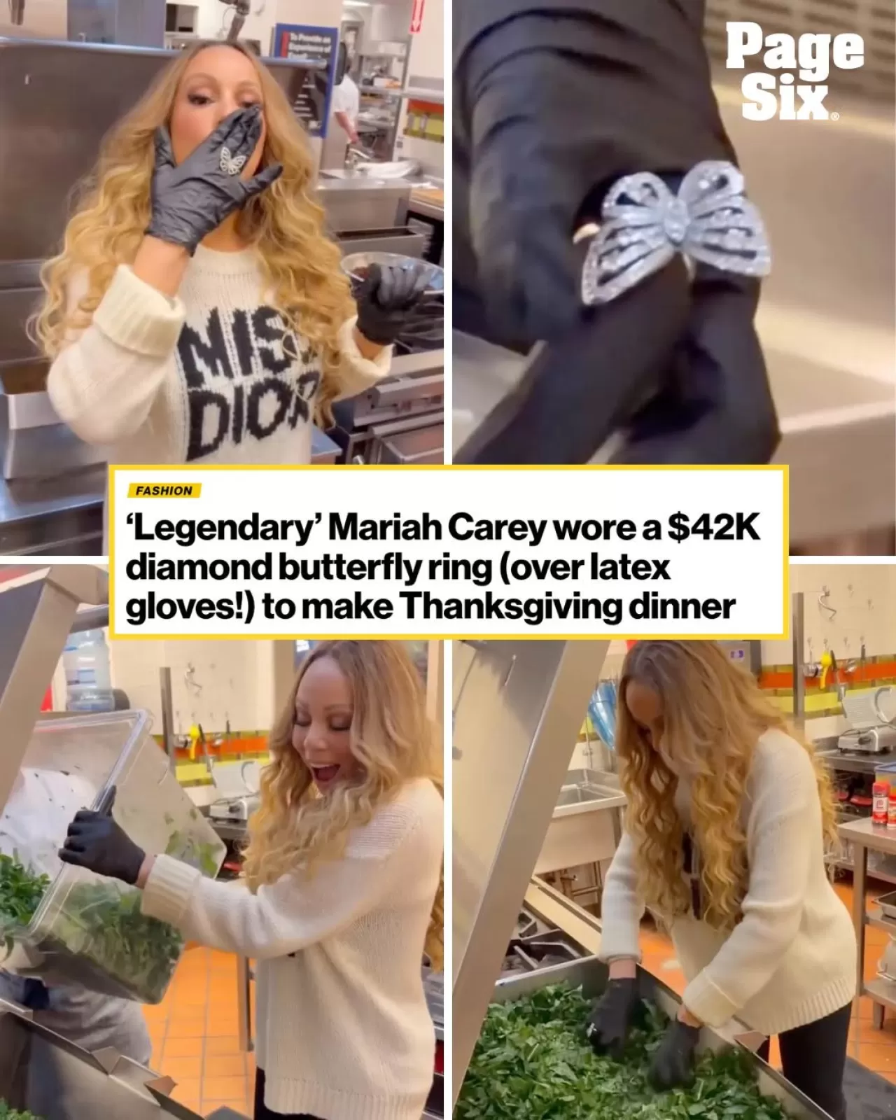 Mariah Carey'den Instagram'da Thanksgiving Paylaşımı: