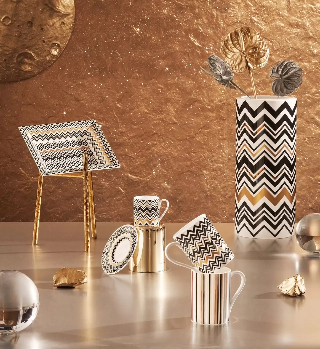 Missoni'nin İkonik Zikzak Desenleri Yaşam Alanlarını Süslüyor