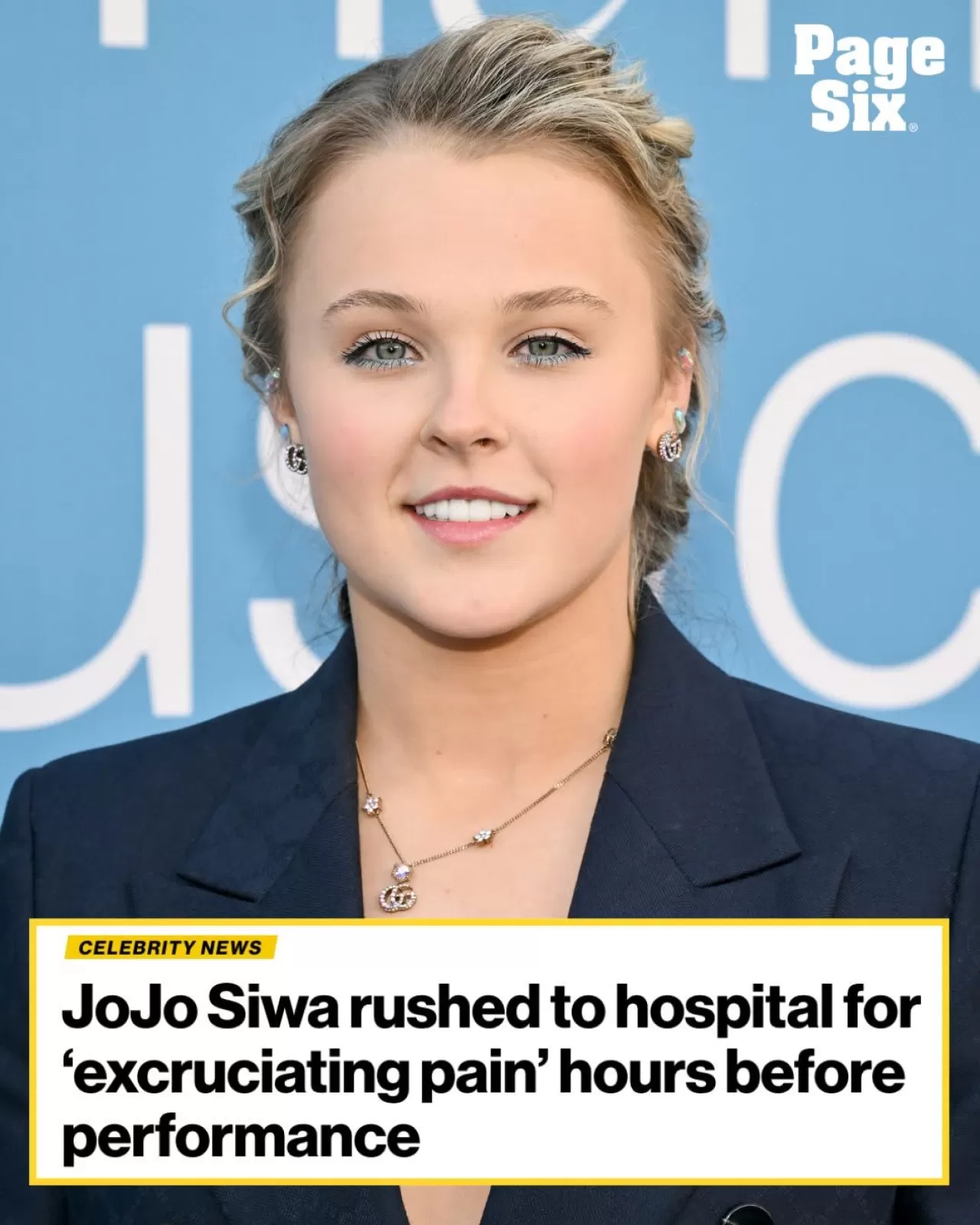 JoJo Siwa Konser Öncesi Şiddetli Ağrı Nedeniyle Hastaneye Kaldırıldı