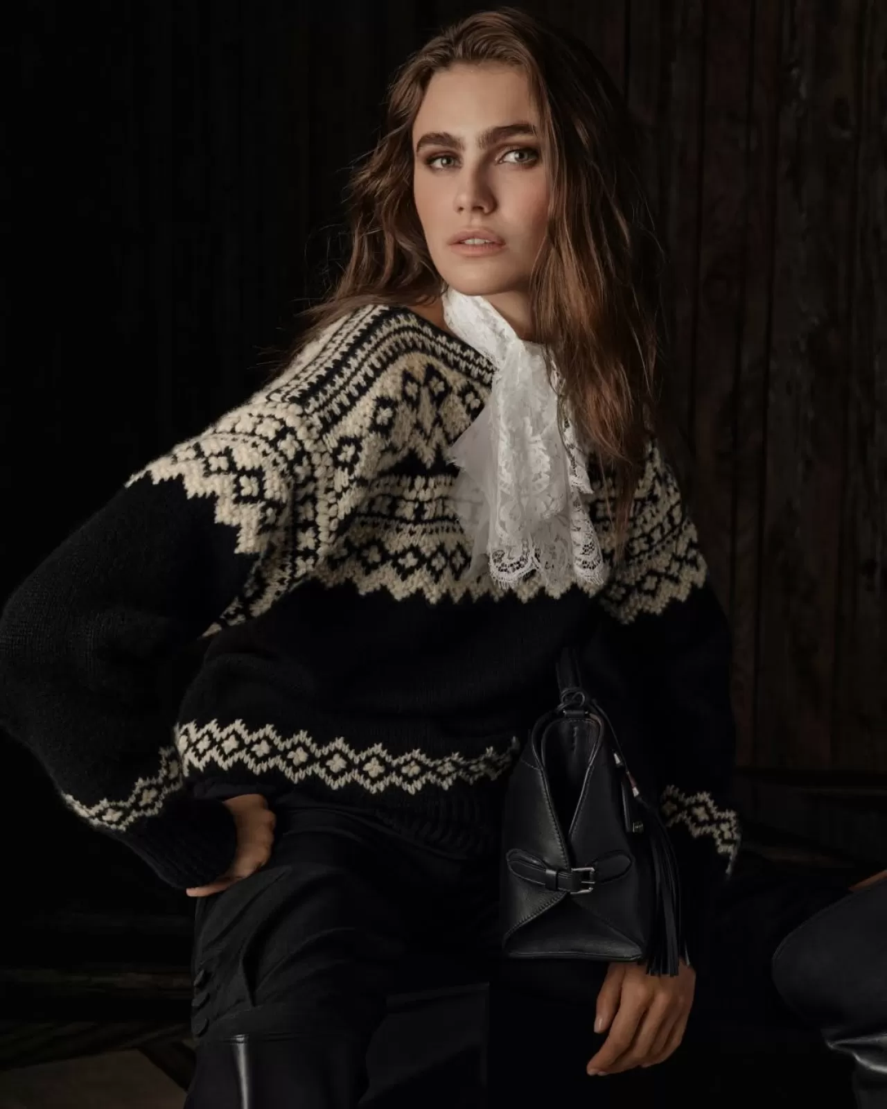 Ralph Lauren Koleksiyonu'nda İskoç Highlands'den İlham Alan Kazak