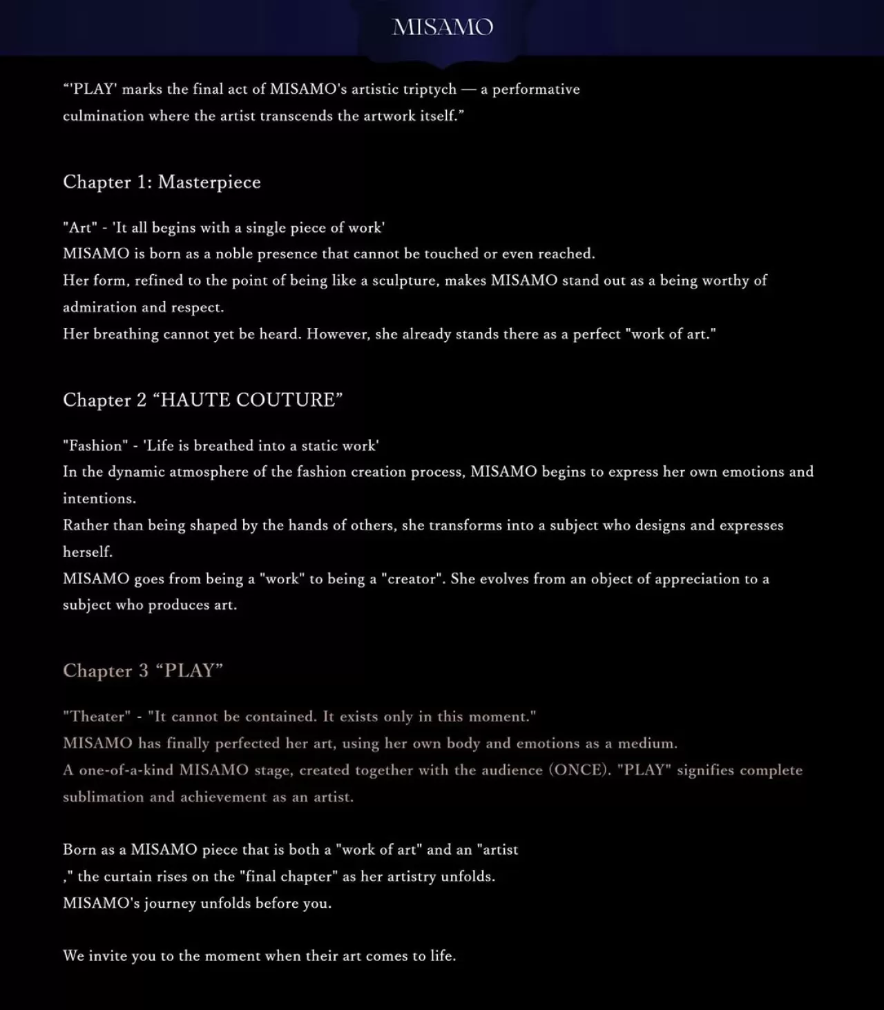 MISAMO, 'PLAY' ile Sanatsal Üçlemesini Tamamlıyor