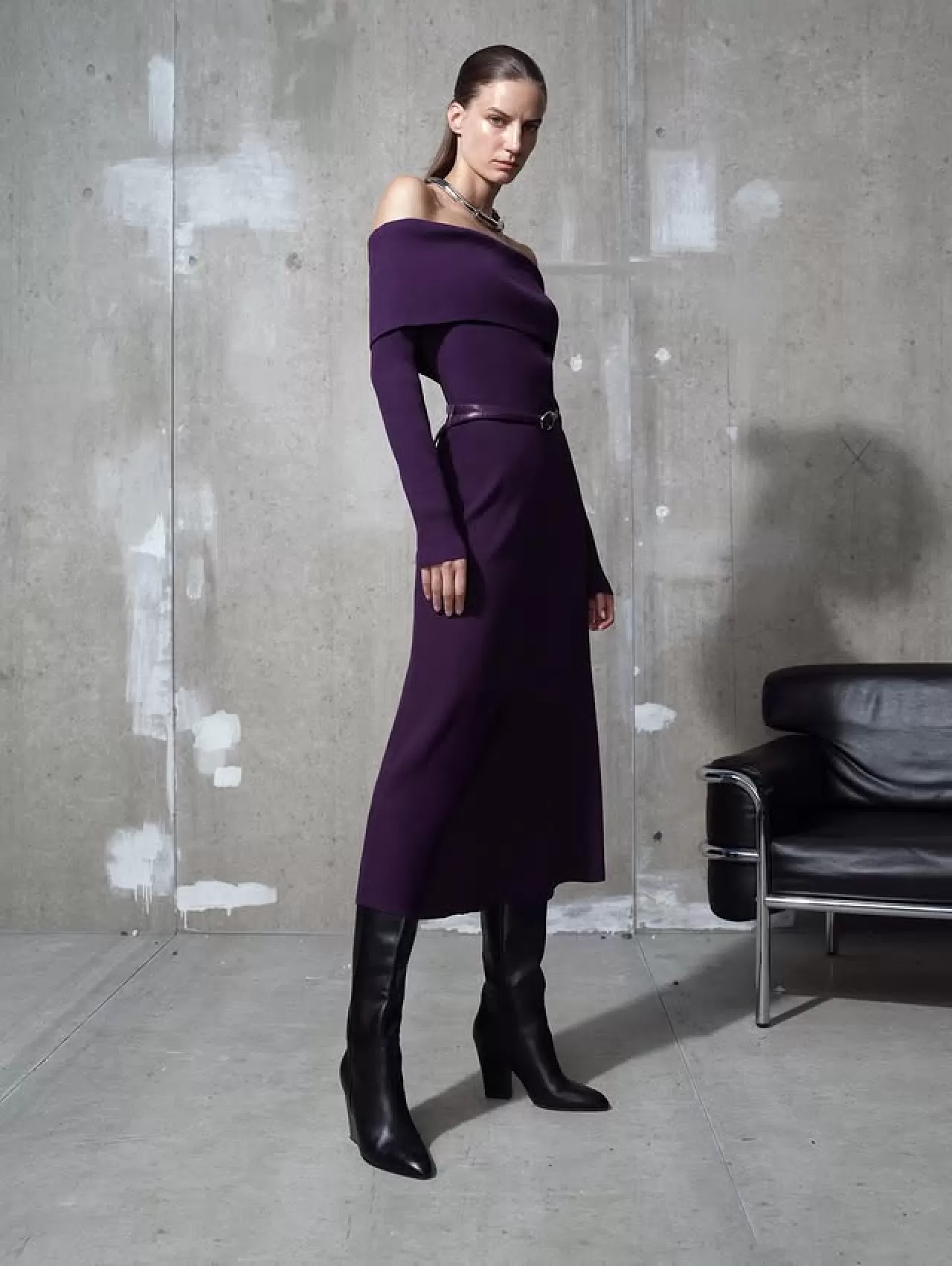 İpekyol'un FW25/26 Koleksiyonunda Morun Zamansız Çekiciliği Öne Çıkıyor