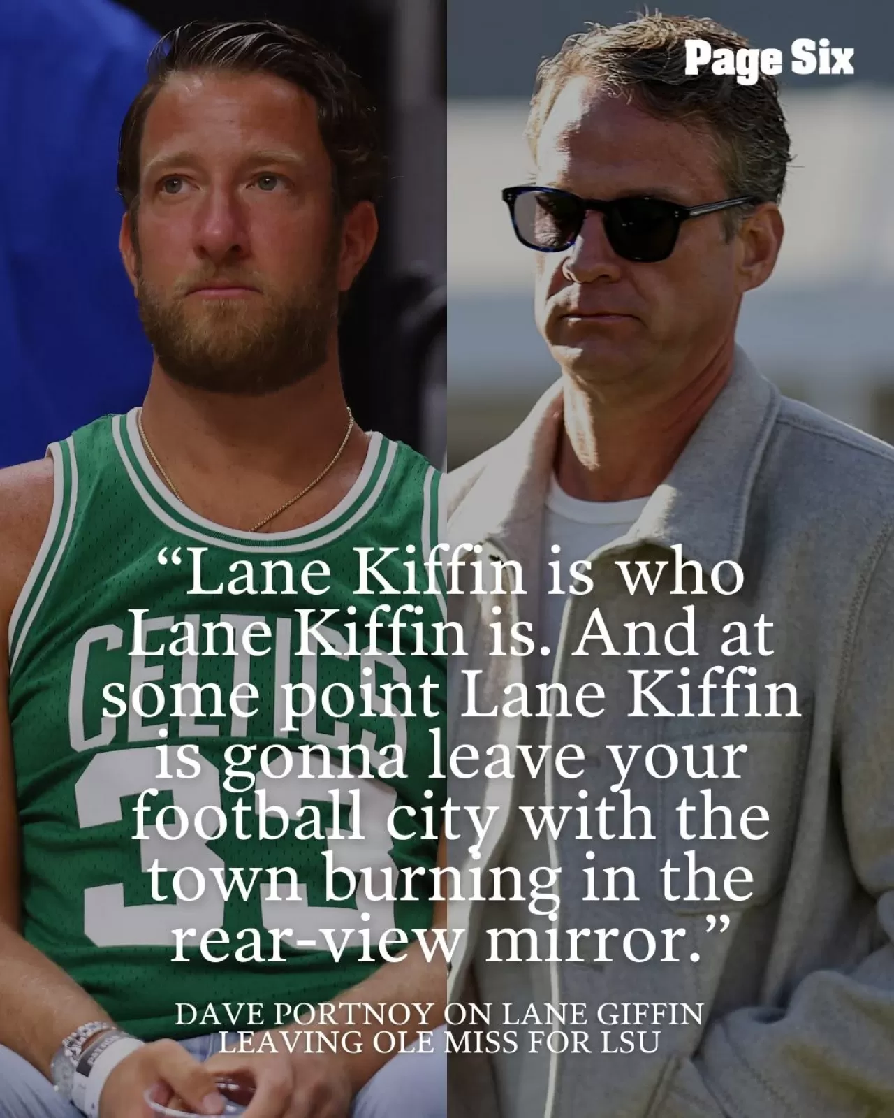 Dave Portnoy, Lane Kiffin'in LSU'ye Geçişi Hakkındaki Görüşlerini Paylaştı