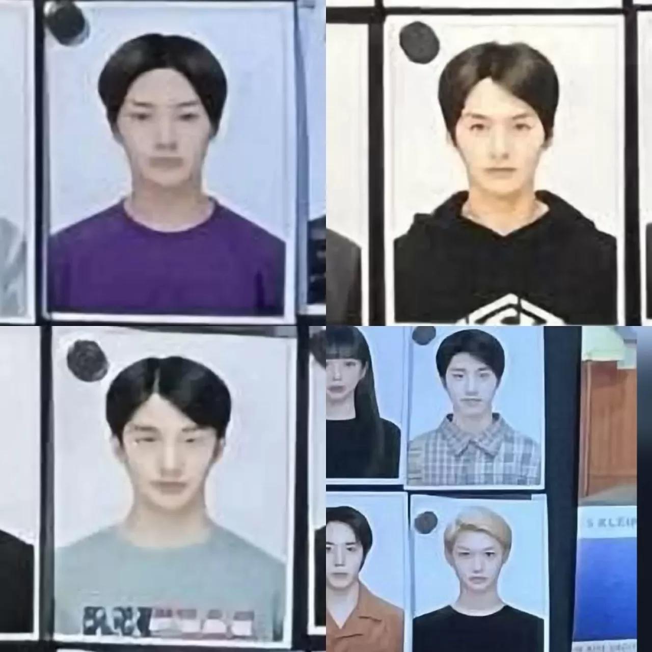 Stray Kids Üyelerinin Fotoğrafları Kimlik Fotoğrafı Örneği Olarak Kullanıldı