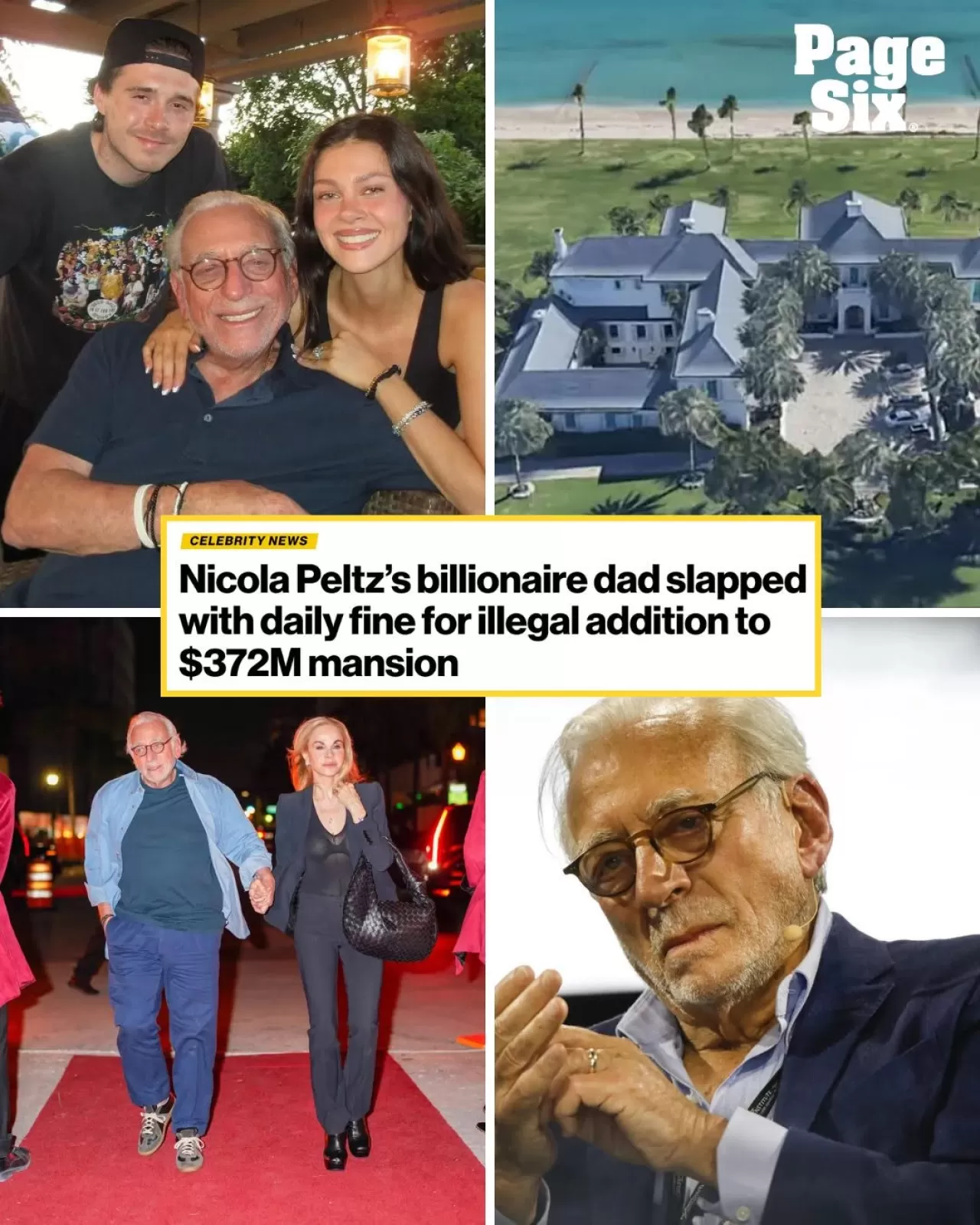 Nelson Peltz'e Florida'daki Malikânesine İzinsiz Padel Kortu İnşa Ettiği için Ceza Kesildi