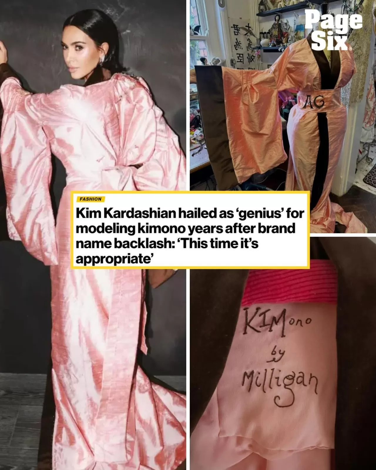 Kim Kardashian'ın 'Kimono' Markası İsim Değişikliği Sonrası İlk Kez Kullanıldı