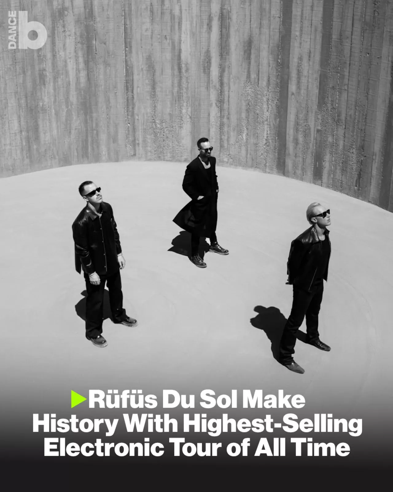 Rüfüs Du Sol, Tüm Zamanların En Çok Satan Elektronik Müzik Turu Rekorunu Kırdı