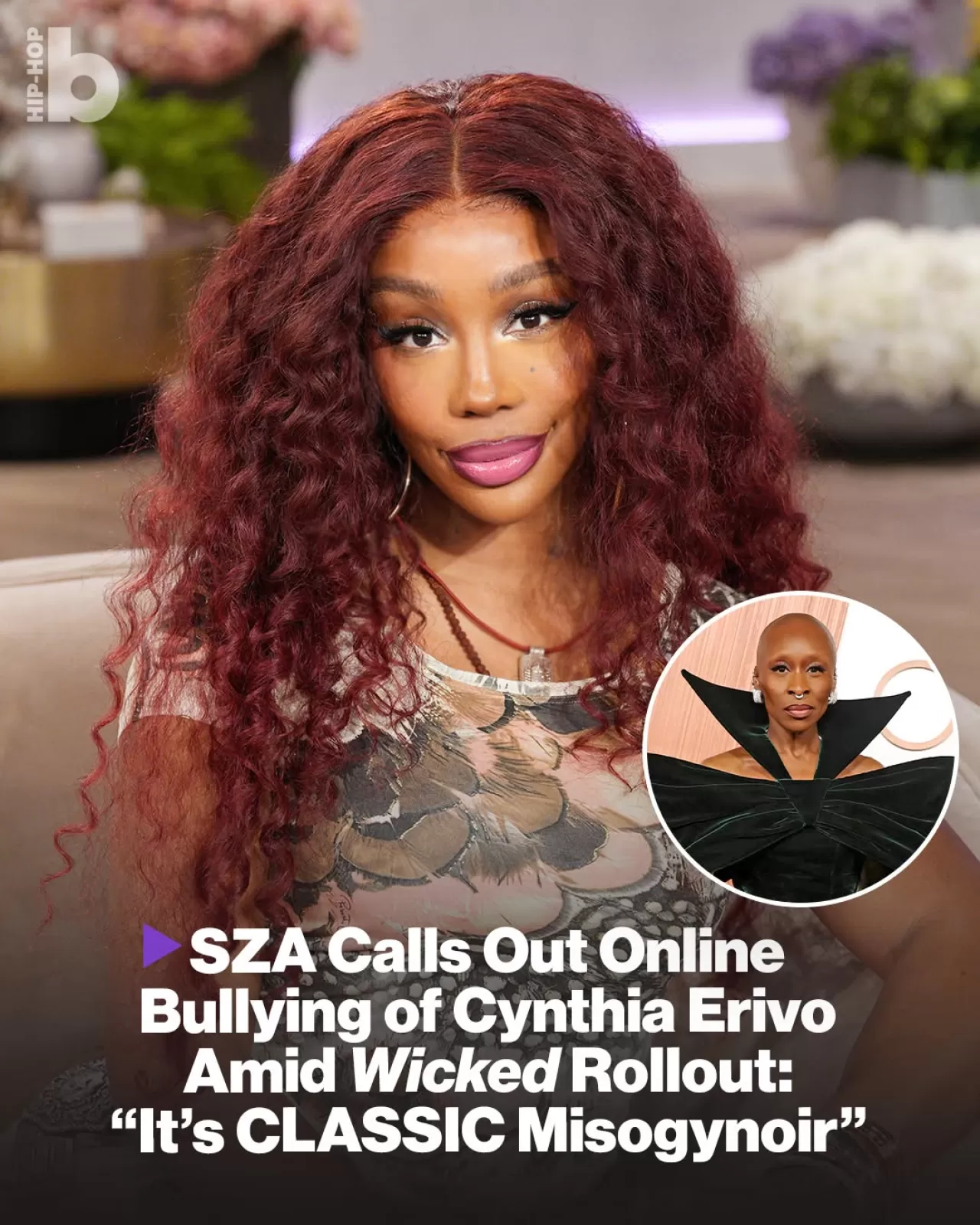 SZA, Wicked Filminin Yıldızı Cynthia Erivo'ya Yönelik Irkçı ve Cinsiyetçi Saldırıları Kınadı