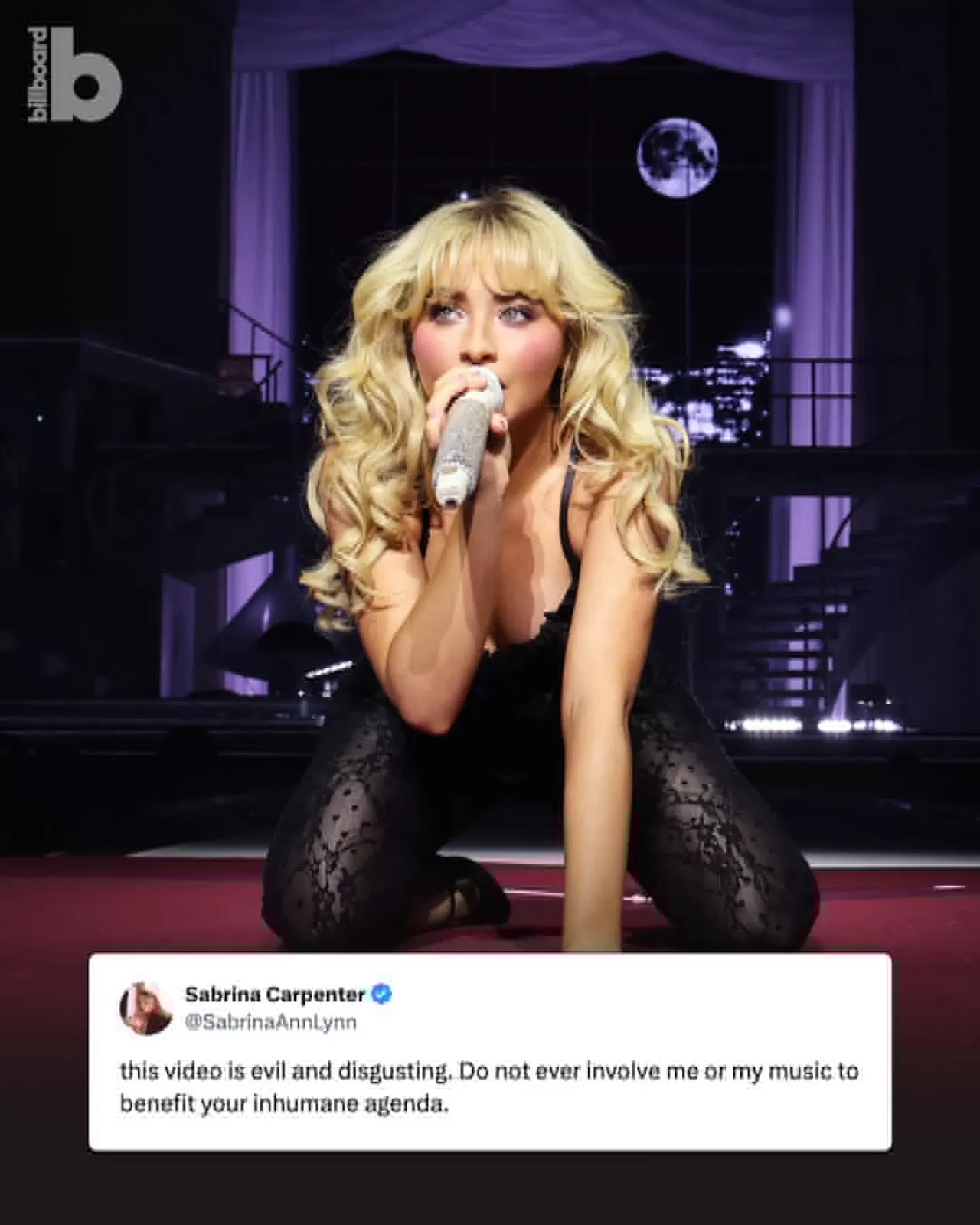 Sabrina Carpenter, Şarkısının ICE Propagandasında Kullanılmasına Tepki Gösterdi