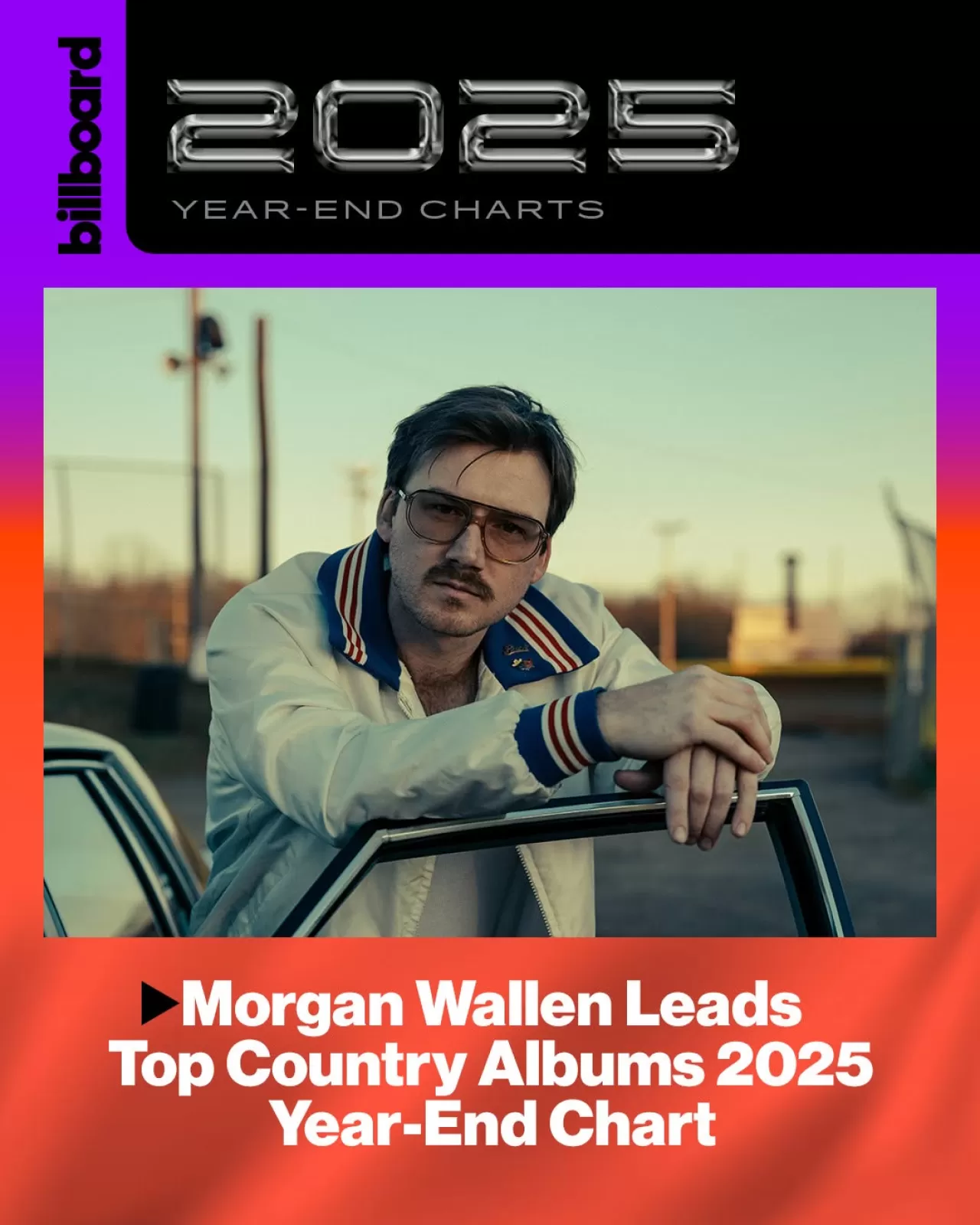 Morgan Wallen, 2025 Yıl Sonu Country Albümler Listesinde İlk Üç Sırayı Aldı