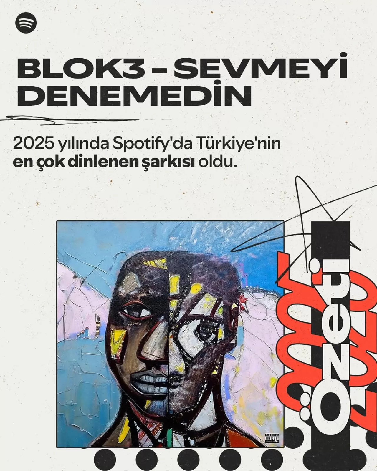 2025'te Türkiye'nin Spotify'da En Çok Dinlenen Şarkısı Belli Oldu