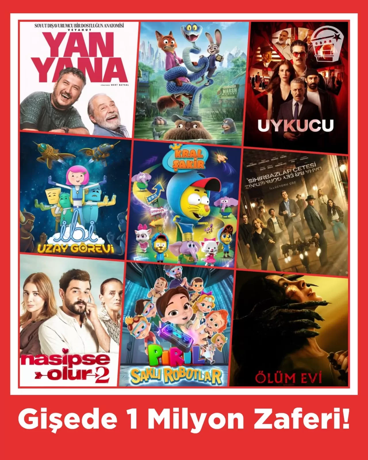 Sinema Salonlarında Hareketlilik: Hafta Bitmeden 1 Milyon Bilet Satışı Aşıldı