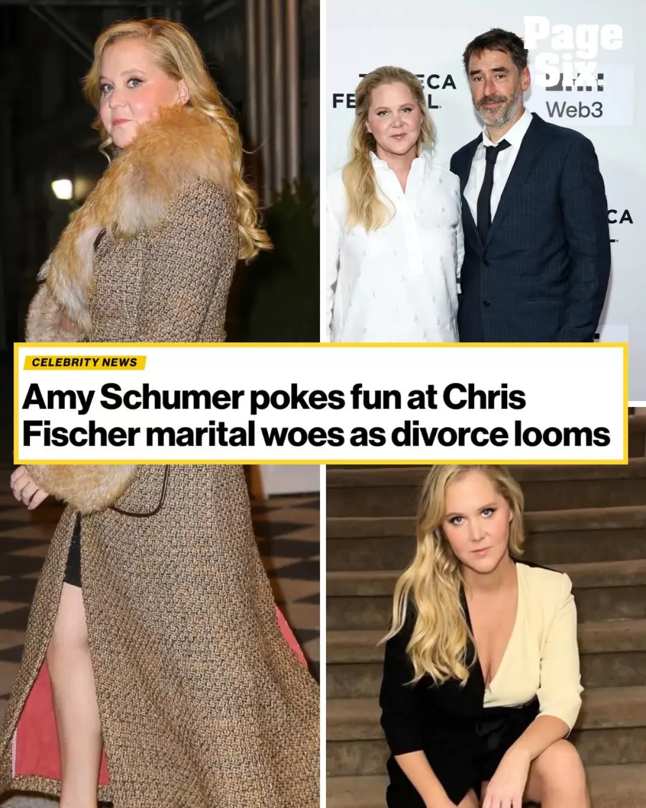 Amy Schumer ve Chris Fischer'ın Evlilik Durumuyla İlgili Sosyal Medya Paylaşımı