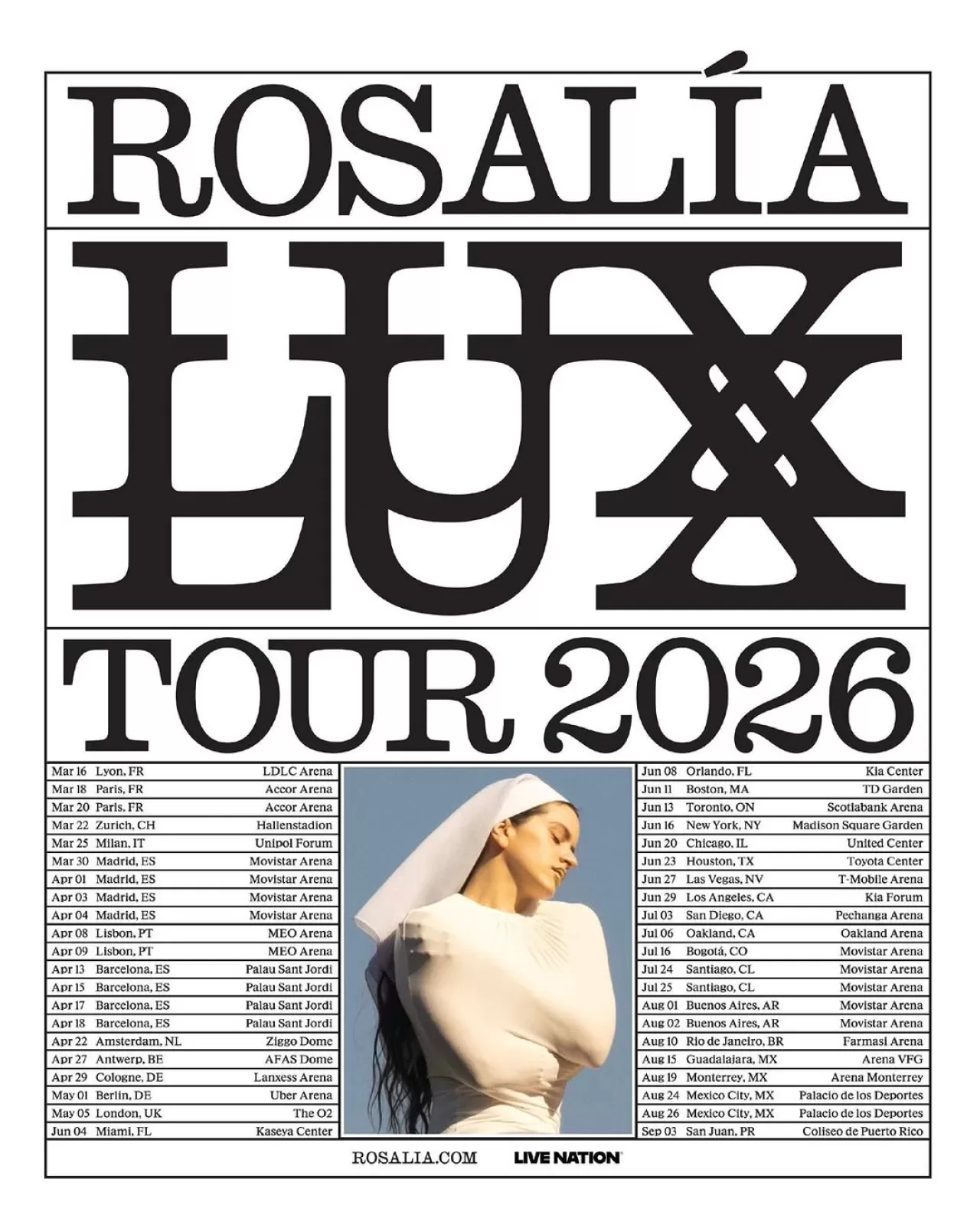 Rosalía, 2026 Yılında Yeni 