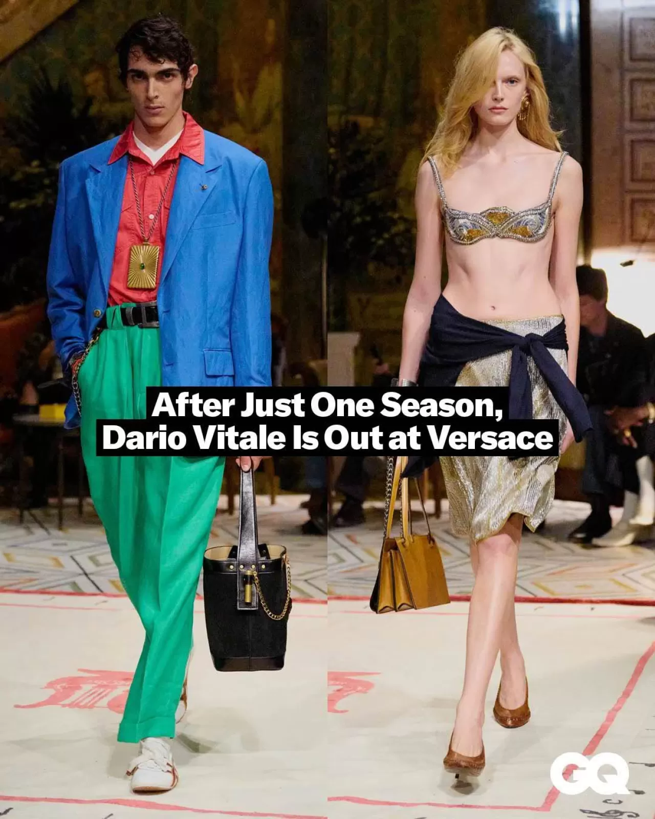 Versace'da Yaratıcı Direktör Değişimi: Dario Vitale'nin Ani Ayrılışı