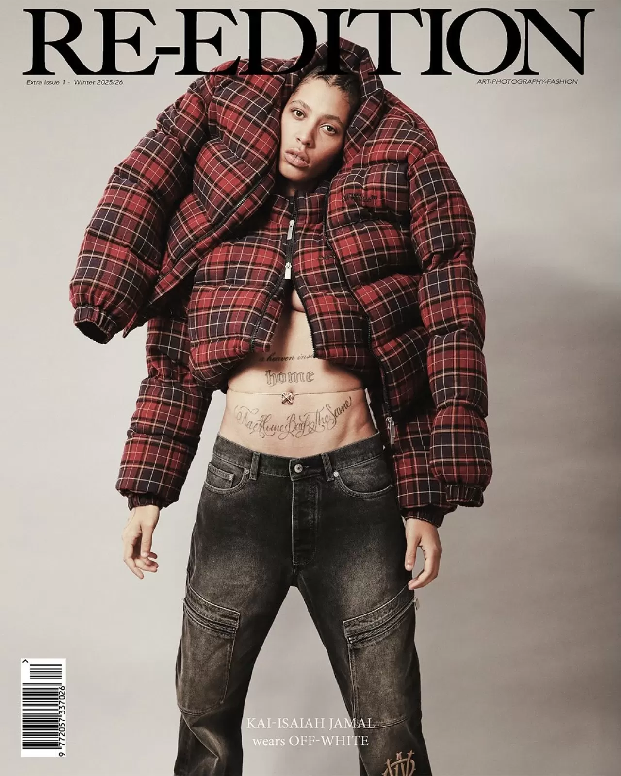 Kai Isaiah Jamal, Off-White 'Holiday Edit' Koleksiyonu ile ReeditionMag'in Dijital Kapağında