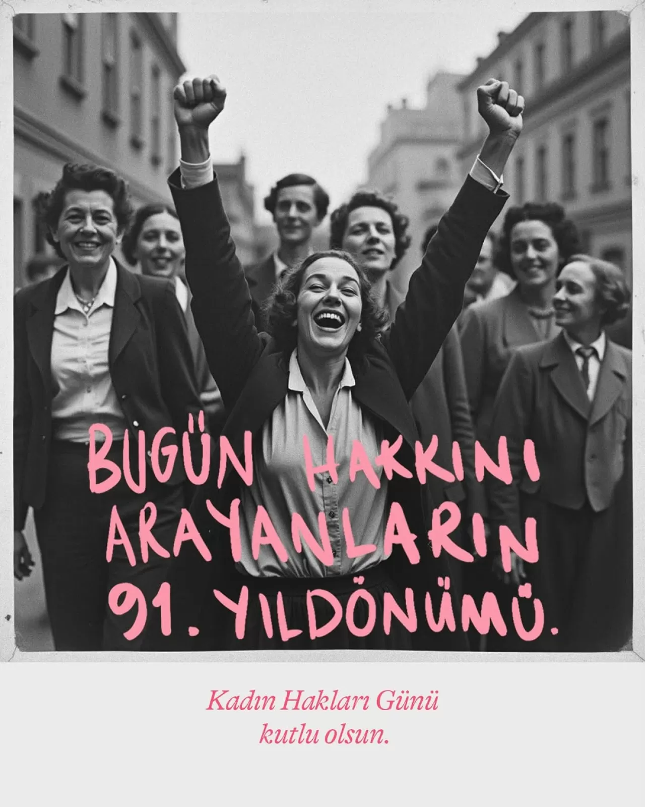 5 Aralık Kadınlara Seçme ve Seçilme Hakkının Tanınmasının 91. Yıl Dönümü