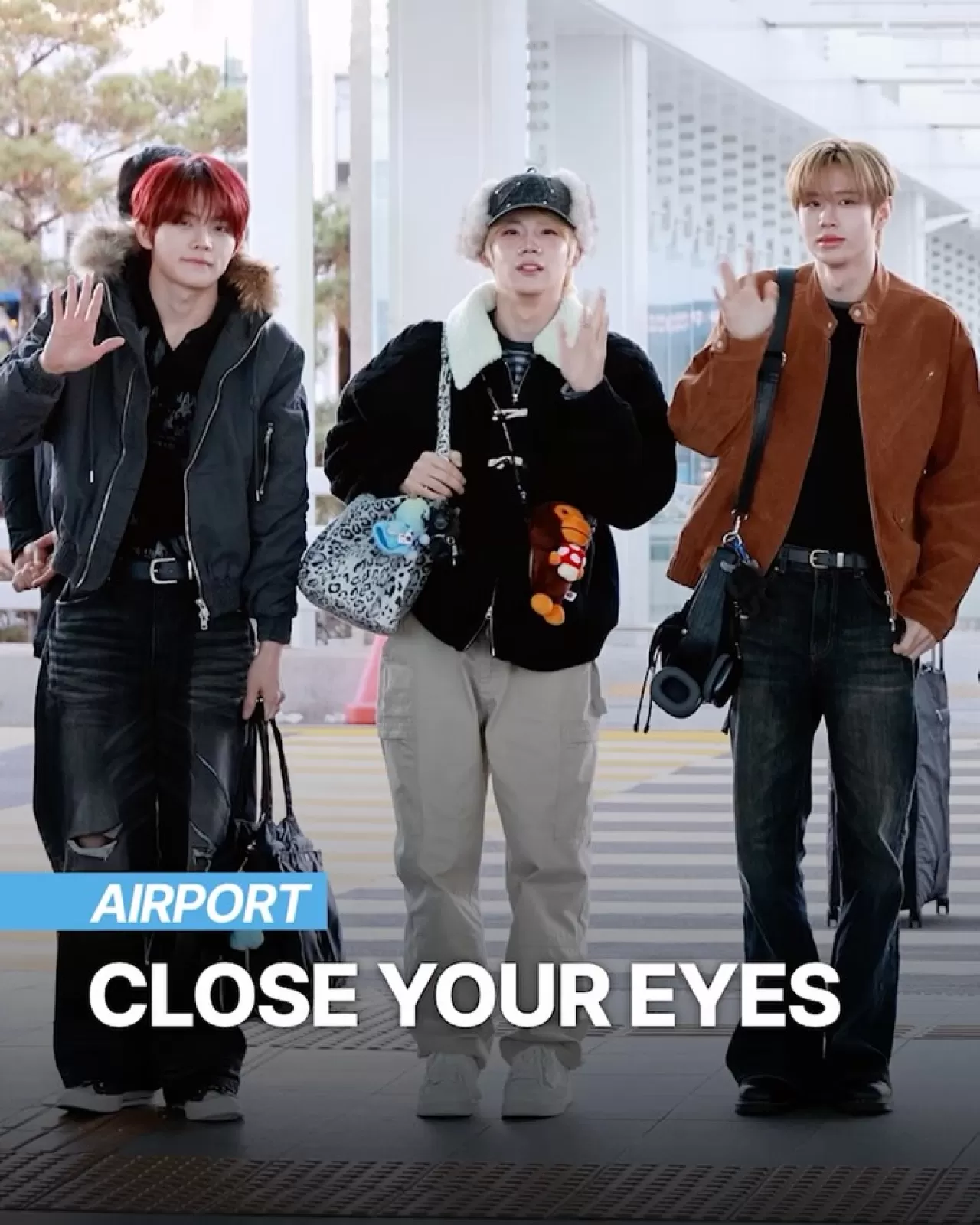 클로즈 유어 아이즈(CYE), 일본 활동 위해 인천공항 통해 출국