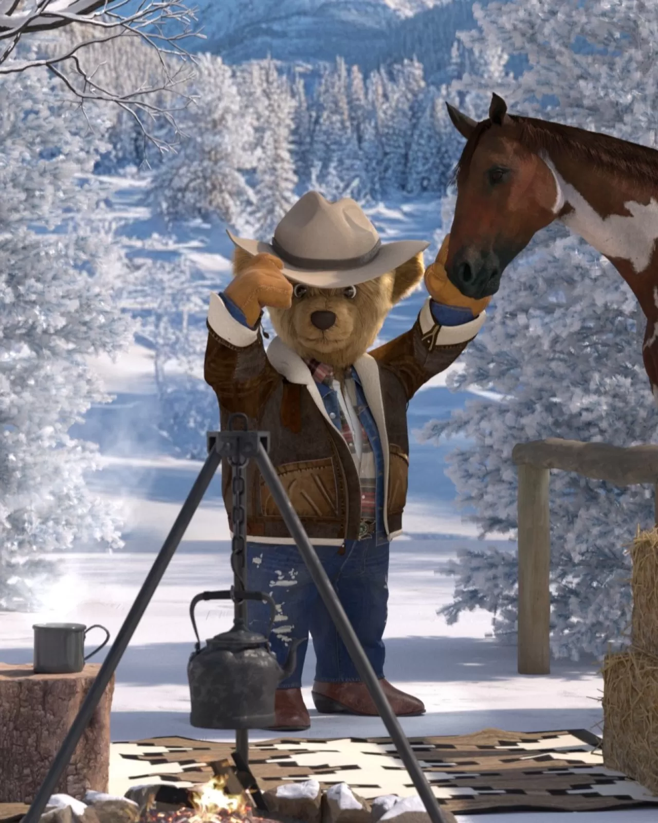 Ralph Lauren'ın İkonik Polo Ayısı, KakaoTalk'ta Emoji Oldu