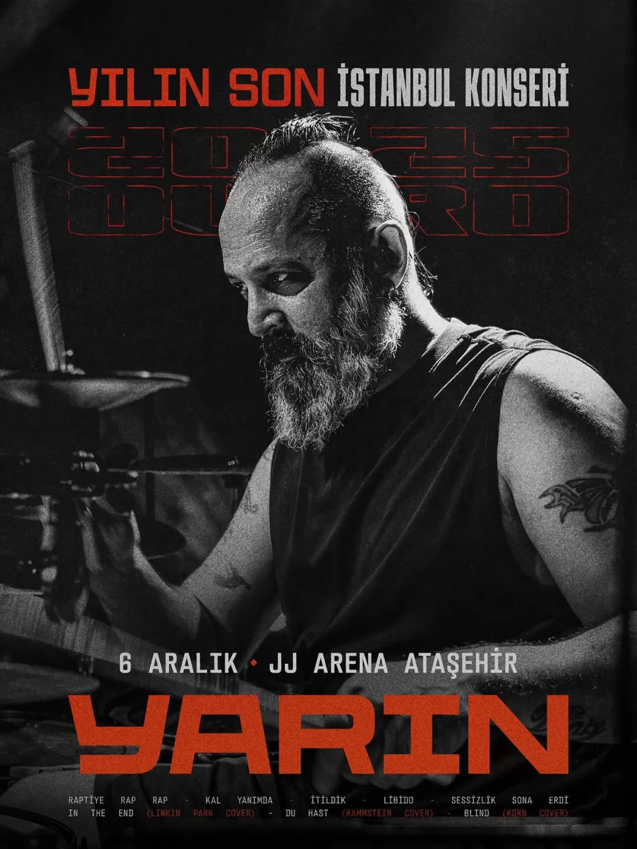 Manga'nın Yılın Son İstanbul Konseri Yarın JJ Arena'da