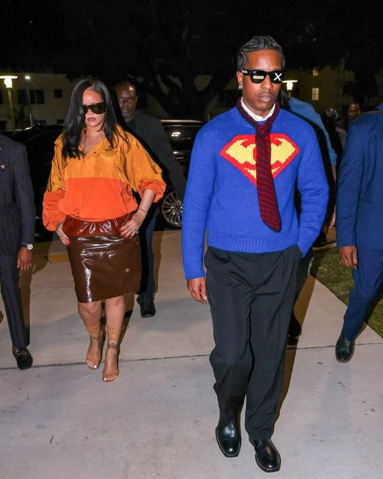 Rihanna ve ASAP Rocky, Miami'de Moda İkonu Olarak Görüldü