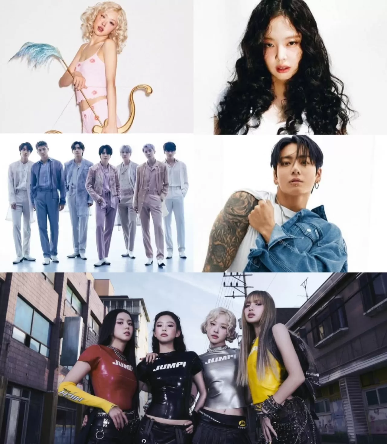 BLACKPINK Üyeleri Spotify'da Rekor Kırdı: Rosé ve Jennie Dünya Çapında En Çok Dinlenen K-Pop Sanatçıları