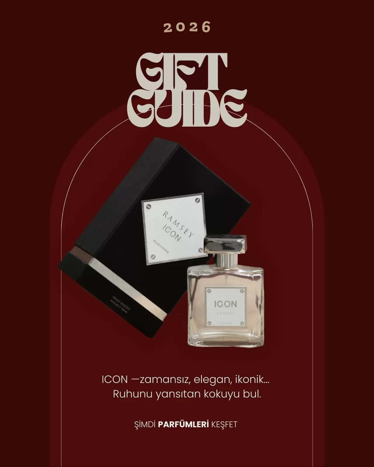 Ramsey, Zamansız ve İkonik Erkek Parfümleri ile Öne Çıkıyor