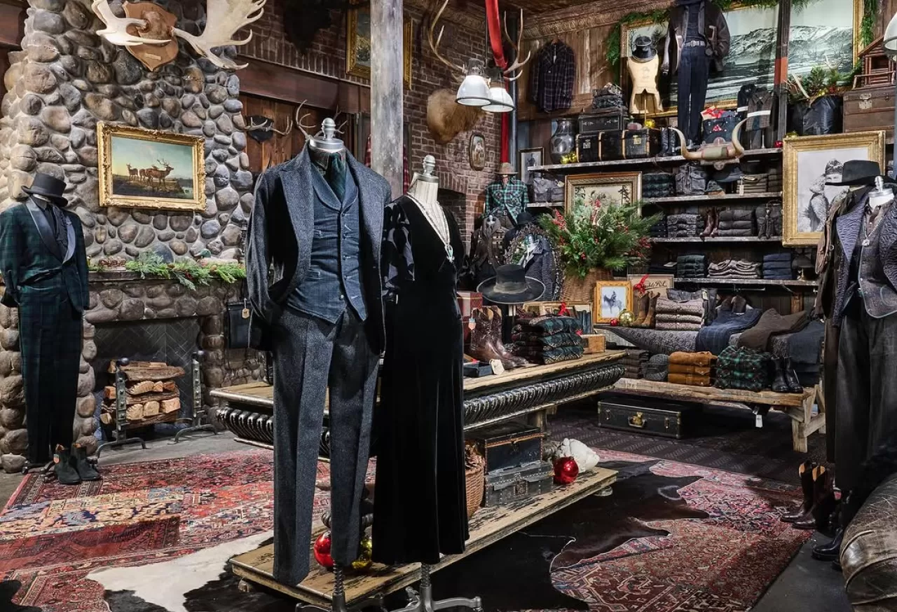 Double RL Markası New York Flagship Mağazasında Yeni Kış Koleksiyonunu Tanıtıyor