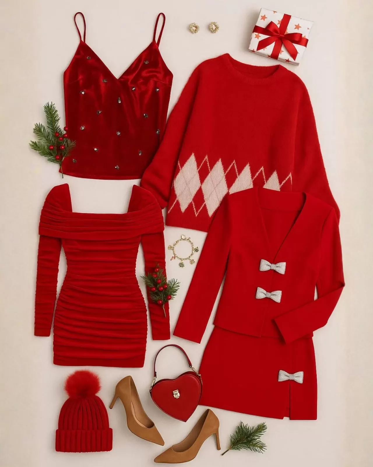 Shein'den Yeni Yıl Stili: Ailece Uyumlu Festival Kıyafetleri Trendi