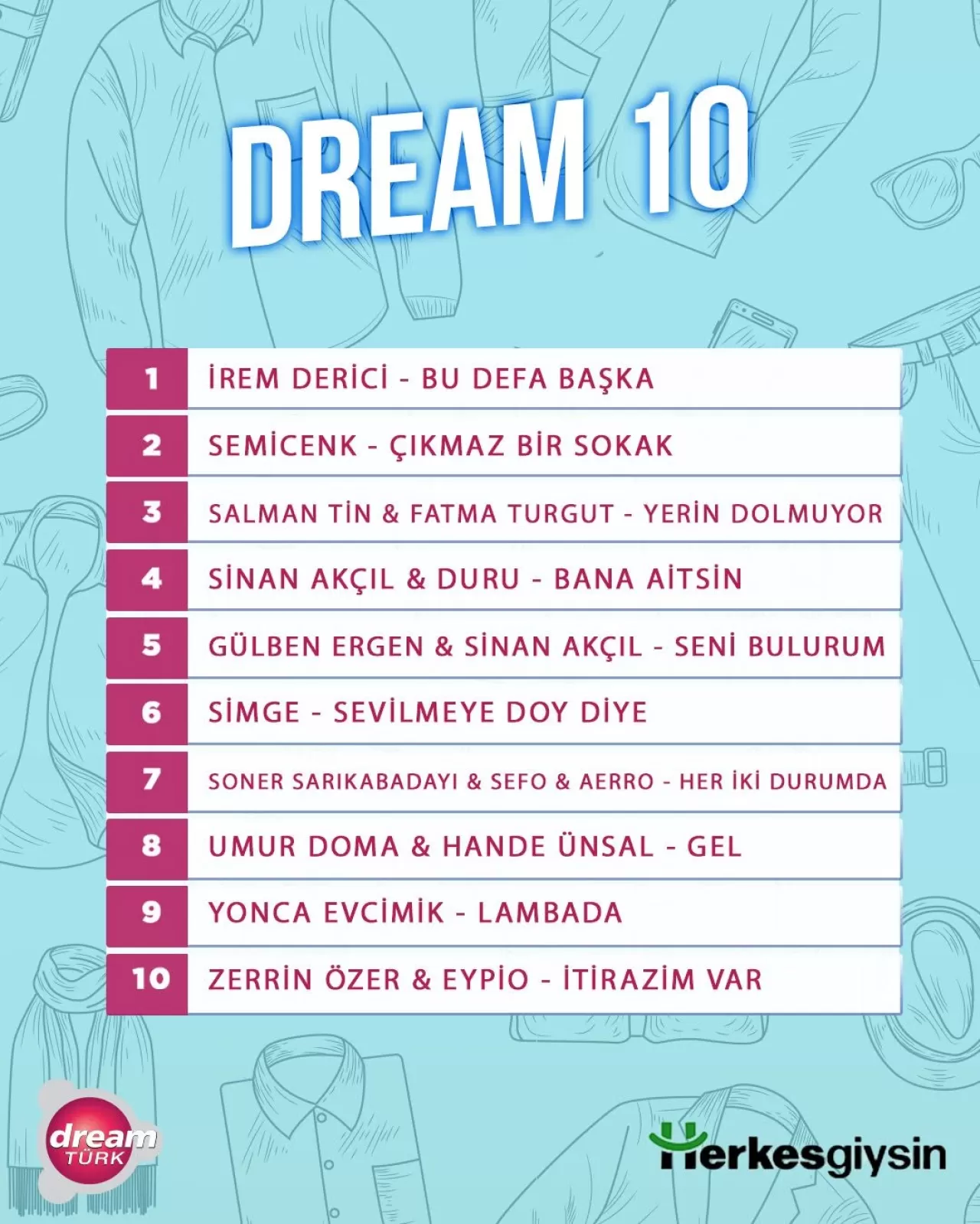 DreamTürk'ün Dinleyici Talepleriyle Oluşan