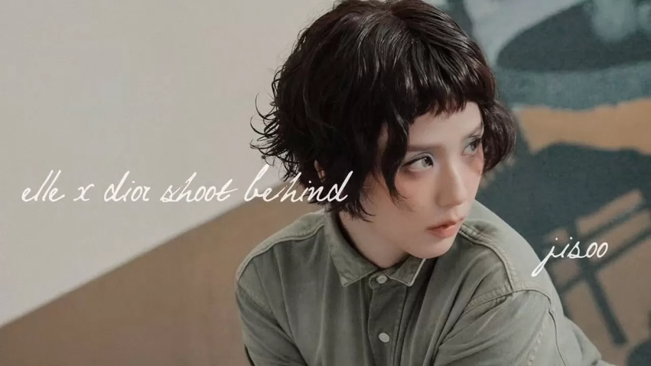 BLACKPINK'in JISOO'su, ELLE ve Dior İş Birliğinin Kamera Arkasını Paylaştı