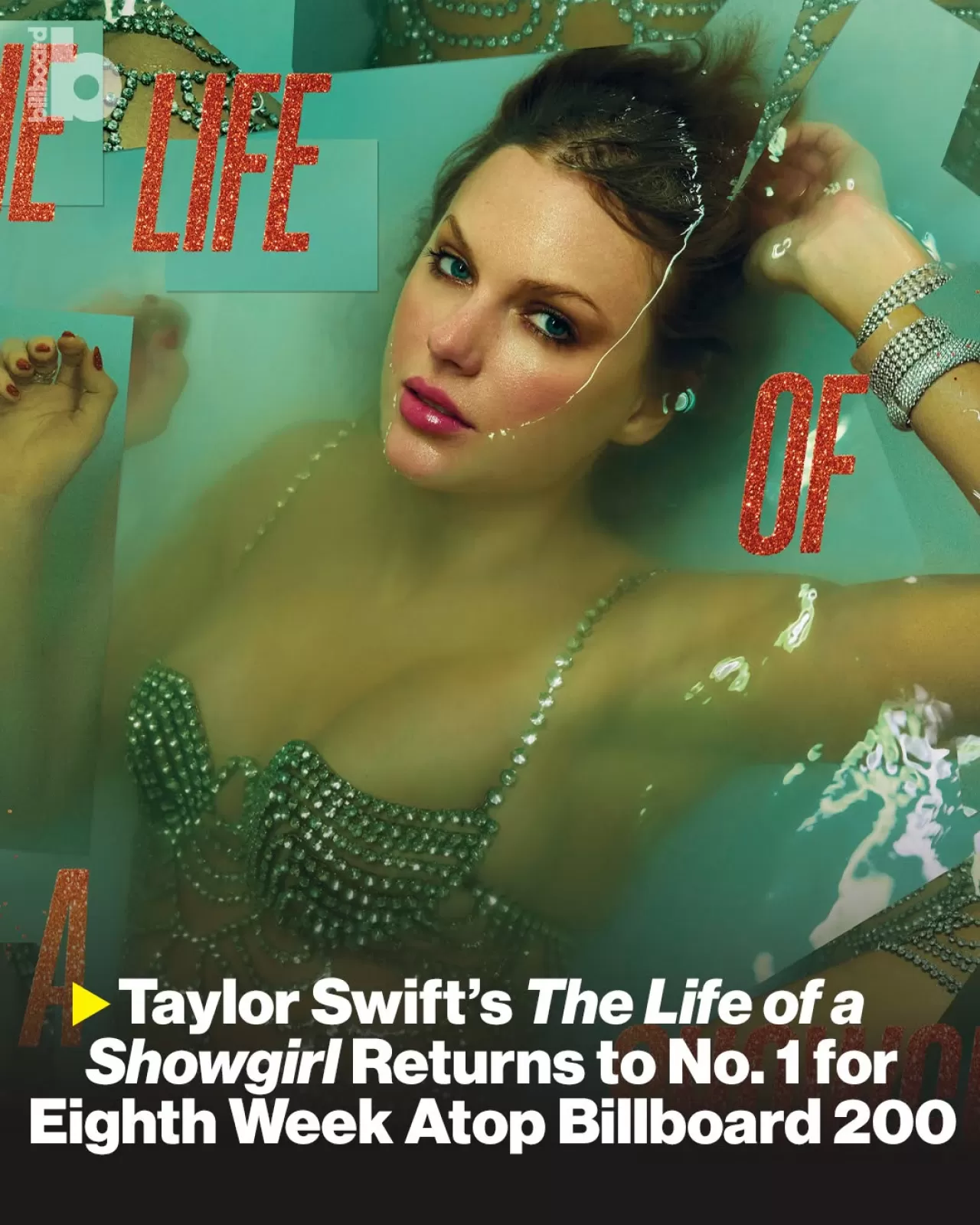 Taylor Swift'in Albümü Sekizinci Haftasında Billboard 200'de Zirveye Yerleşti