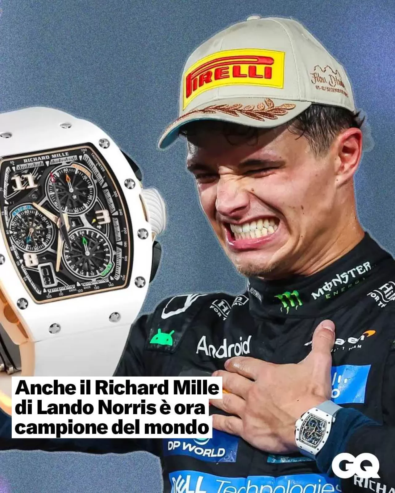 Lando Norris'un Şampiyonluğa Uzanan Yolculuğunda Bir Detay: Richard Mille Saati