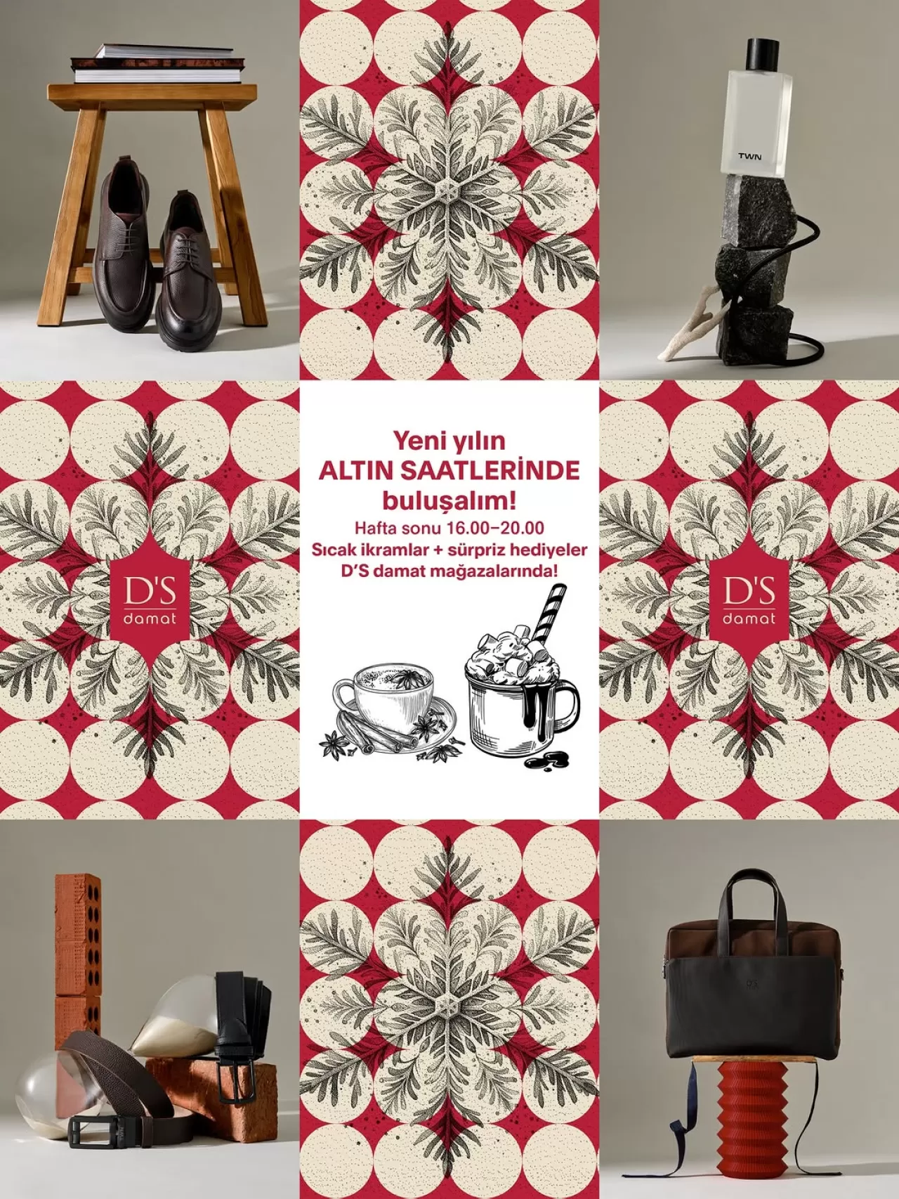 D'S Damat'tan Kış Etkinliği: Sıcak İkramlar ve Sürpriz Hediyeler