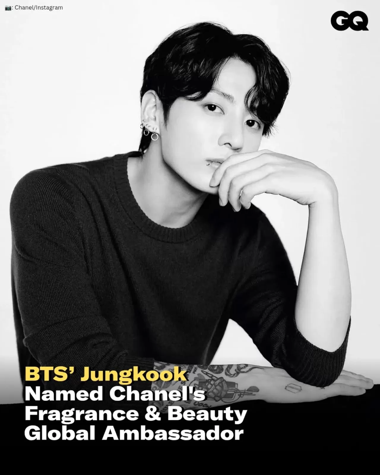 Jungkook, Chanel'in Parfüm ve Güzellik Kategorisinde Küresel Elçisi Oldu