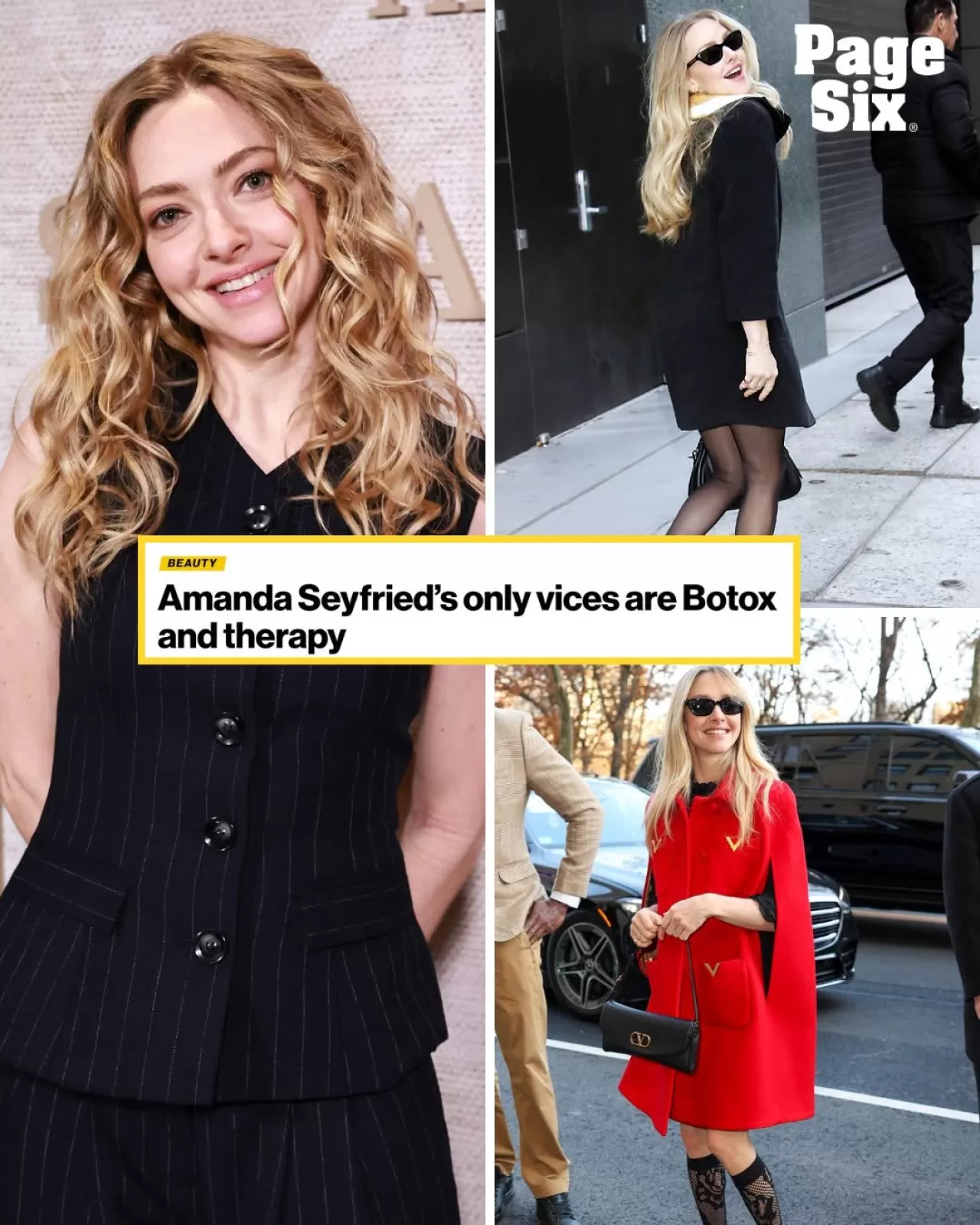 Amanda Seyfried Botox Yerine Daha Az İnvaziv Estetik Uygulamaları Tercih Ettiğini Açıkladı