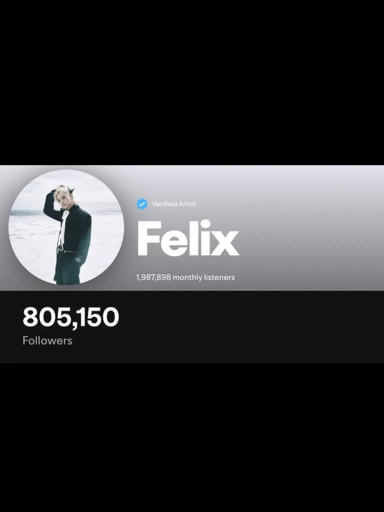 Stray Kids Felix, Spotify'da 800 Bin Takipçi Barajını Aştı