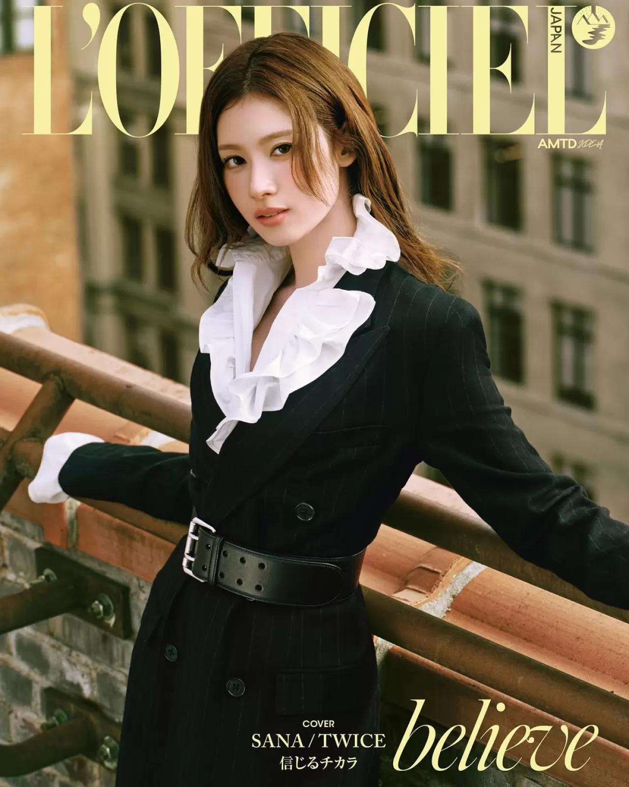 SANA, TWICE Üyesi, Ralph Lauren Koleksiyonu ile L'Officiel Japonya Kapağında