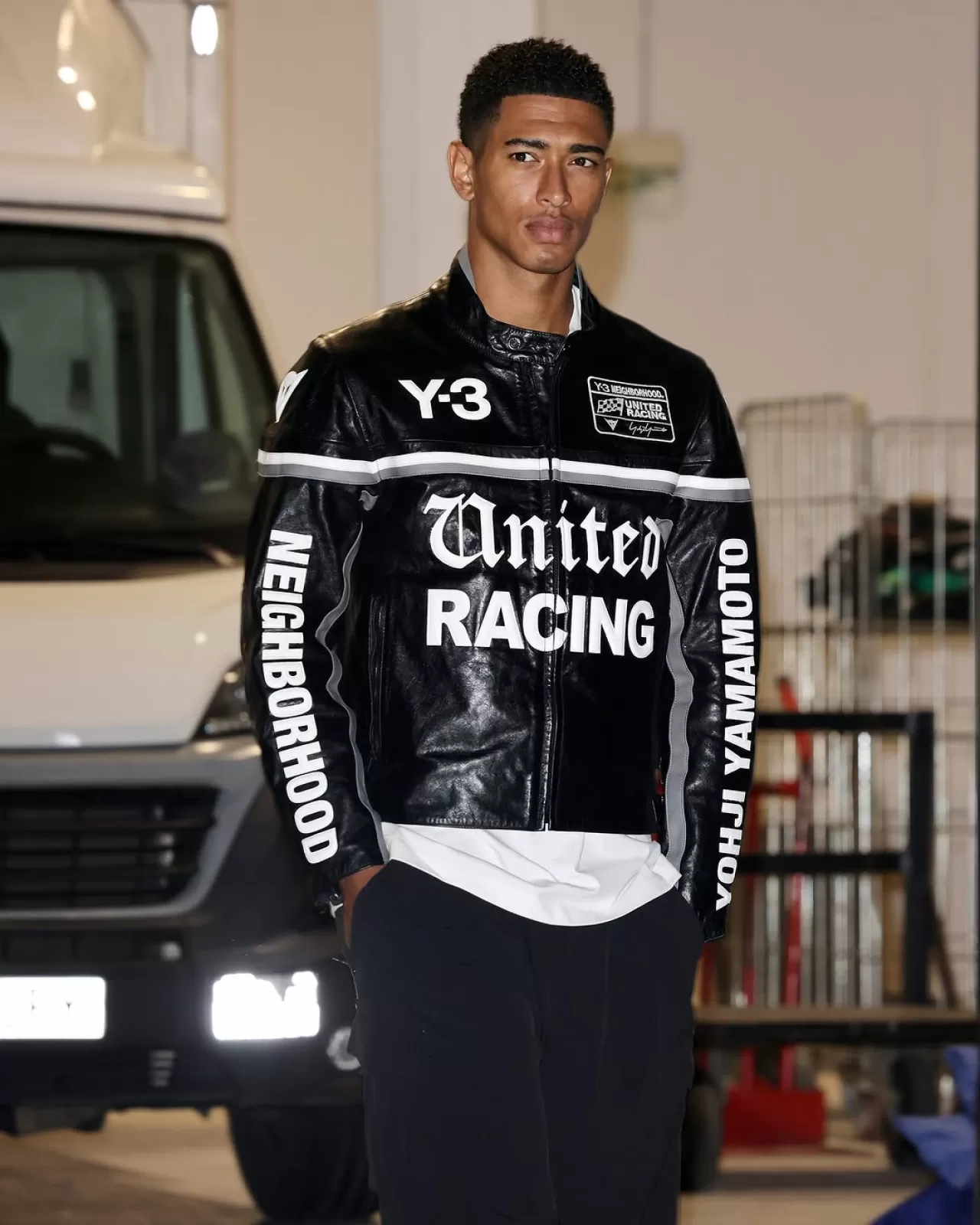 Jude Bellingham, Real Madrid'un Tarz Sahibi Yüzü Olarak Y-3 x NEIGHBORHOOD İş Birliğini Giyindi