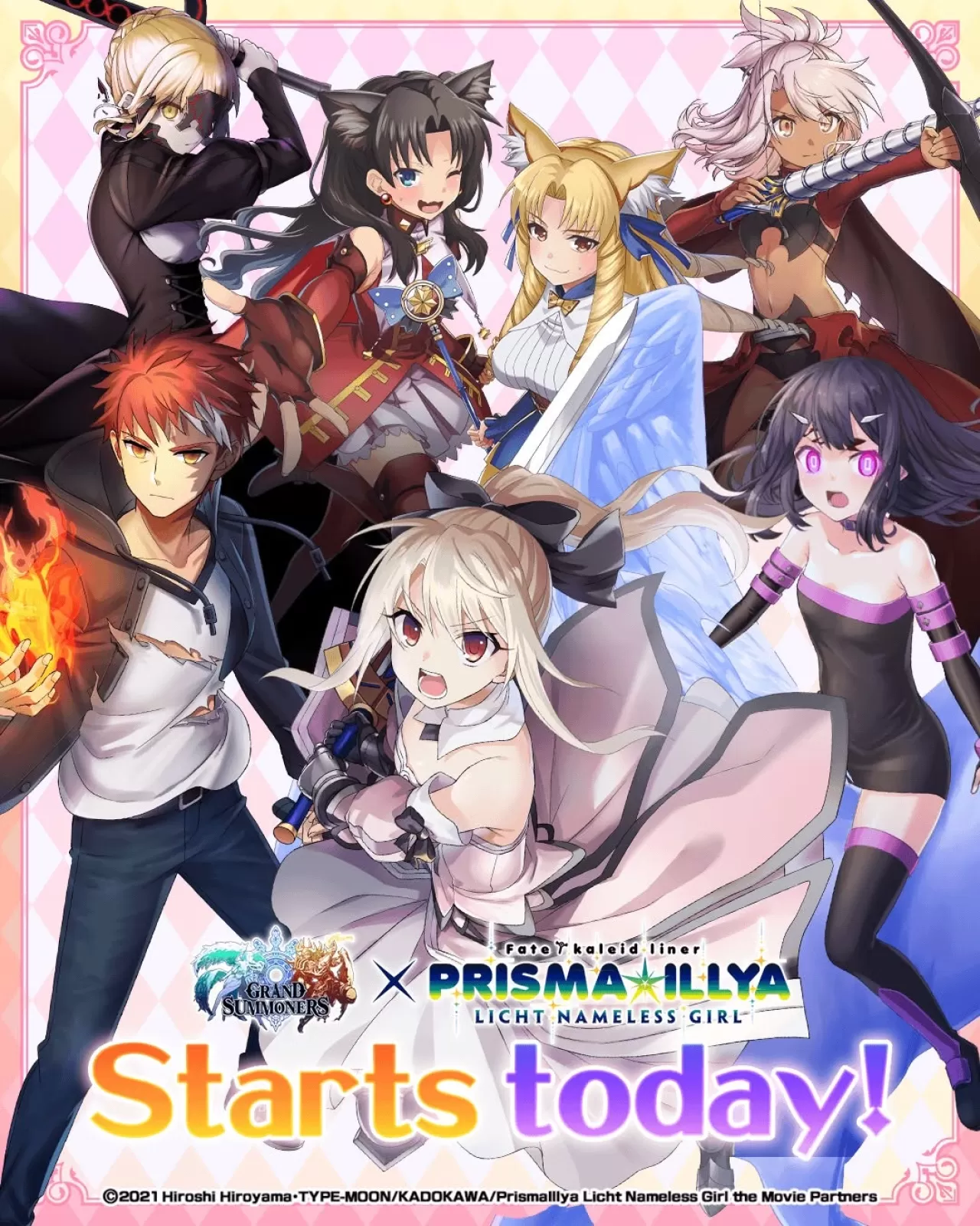 Fate/Kaleid Liner PRISMA ILLYA, Grand Summoners'taki Yolculuğuna Işık Karakteri ile Devam Ediyor