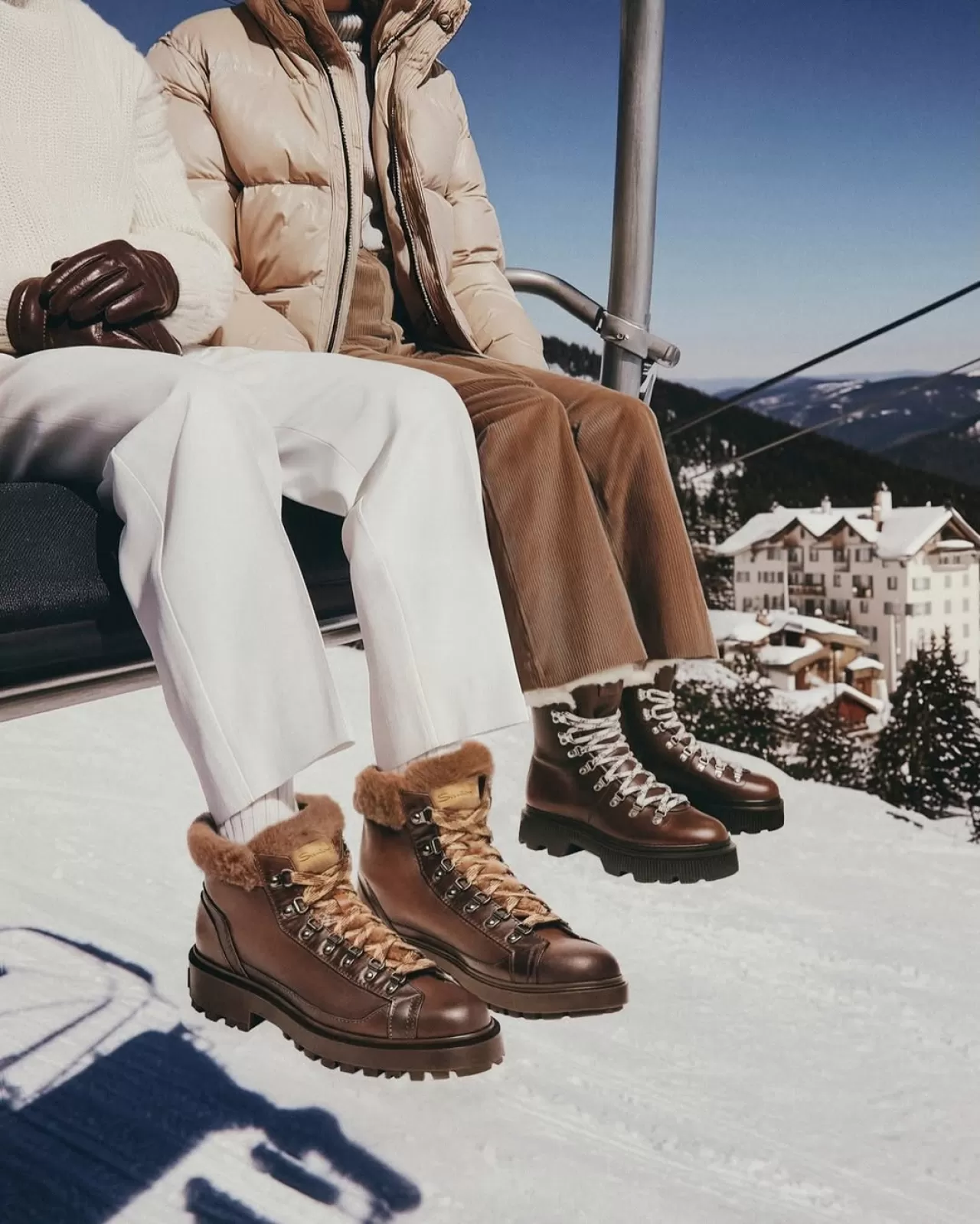 Santoni ve Beymen'den Yüksek Rakımlar İçin Dayanıklı Hiking Botları