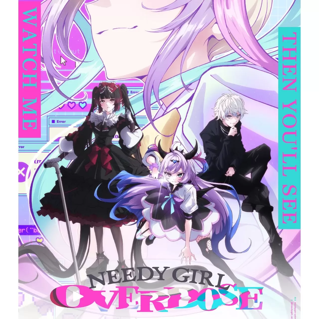 NEEDY GIRL OVERDOSE Anime Serisi Nisan 2026'da Yayına Başlayacak